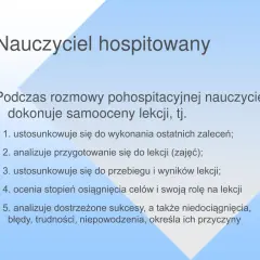 Hospitacja nauczyciela wspomagającego - jak przebiega i co musisz wiedzieć