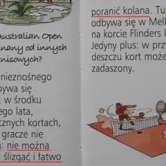 Dlaczego Australian Open jest mniej znany? Bo odbywa się w upale, a na syntetycznych kortach nie tylko trudno się gra, ale łatwo też poranić kolana.
