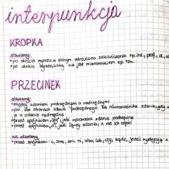 Interpunkcja: kropka po skrótach, np. inż., prof. Stawiamy przecinek przed który, łącząc zdania podrzędne.