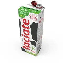 Mleko szkolne Łaciate 3,2% 1,5L. Gdzie kupić? Wygodne opakowanie z połączoną zakrętką.
