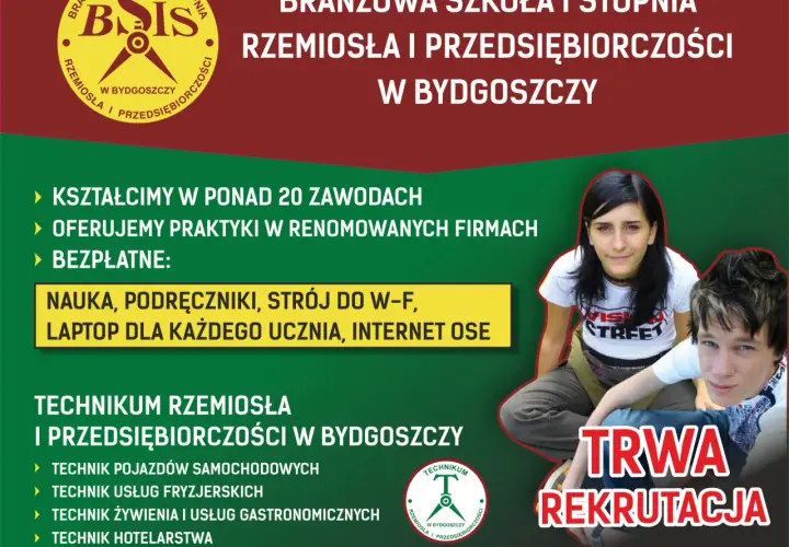 Szkoły branżowe w Bydgoszczy: Wybierz najlepszą dla siebie