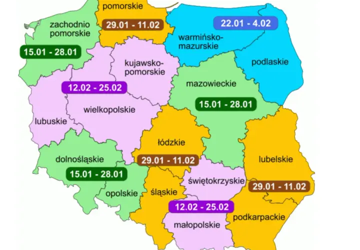 Terminy powrotu szkół po feriach - kalendarz i najnowsze informacje